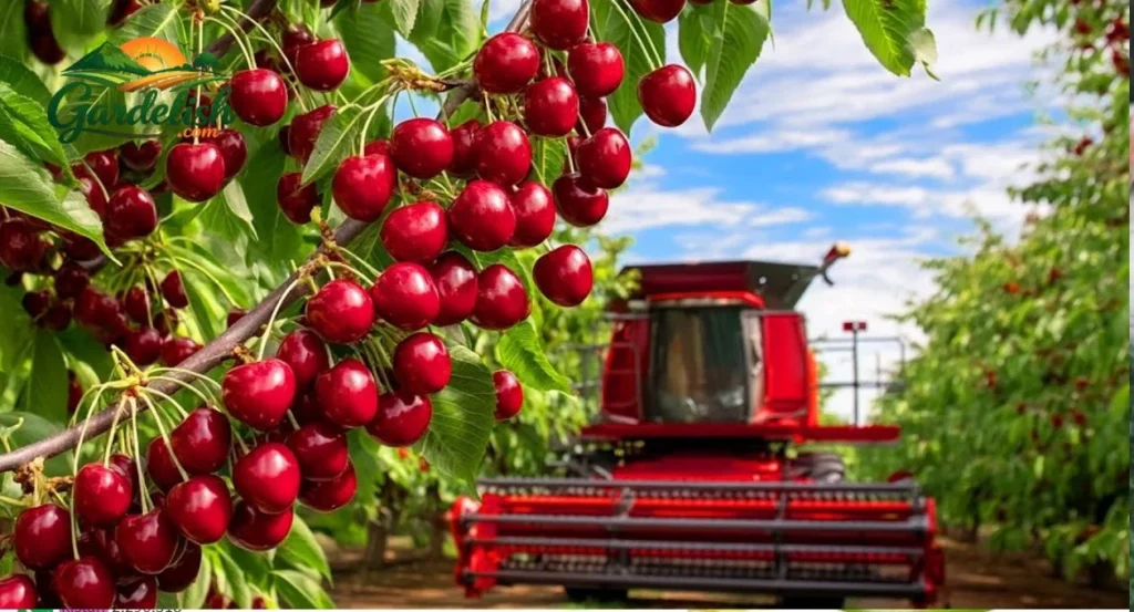 California cherry harvest