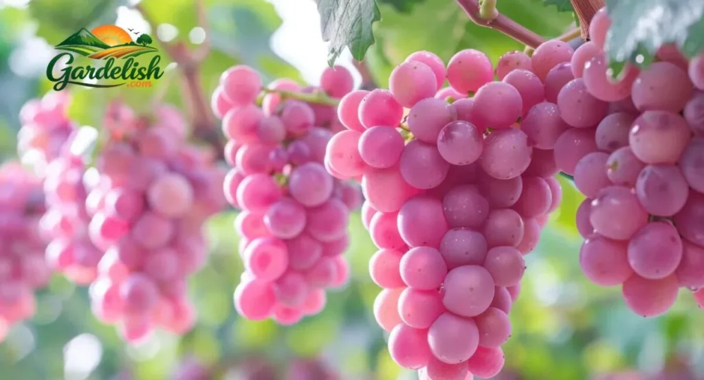 Japanese Koshu Pink Grapes
