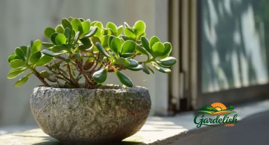 jade plant turning purple